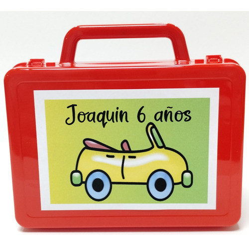 30 Valijas Golosineras Vacias Personalizadas Lunchera 0