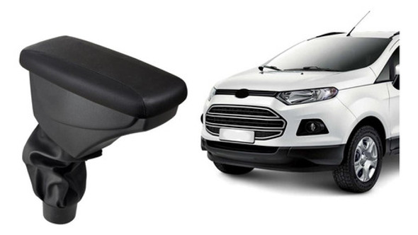 Descanso De Braço Ford Ecosport 2017 Couro Ou Tecido + Fret 1