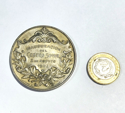 Medalla Jockey Club Rosario Gottuzzo - Numismatica 1