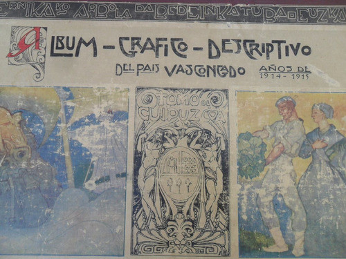 Libro 1915 Antiguo Album Fotografico Descriptivo Vascongado 1