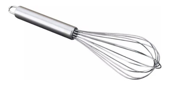 Batidor Manual Mango Acero Inoxidable  28cm Repostería Ari 0