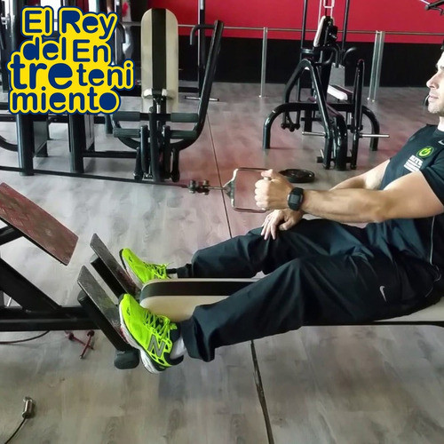 Polea Metal Doble Tipo Estribo P/ Triceps Pesas Remo El Rey 1