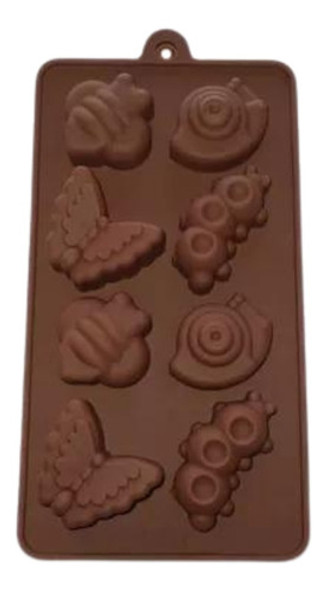 Molde Silicona Caracol Y Mariposa Para Velas, Jabones, Etc. 0
