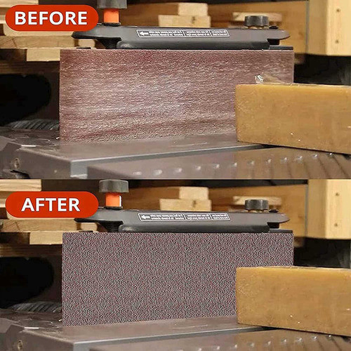 2x Cola De Limpeza Abrasiva Stick Sanding Belt Band Drum Cle 1