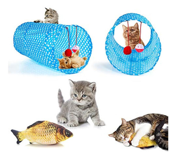 Ailuki Surtidos De 31 Juguetes Para Gatos, 1