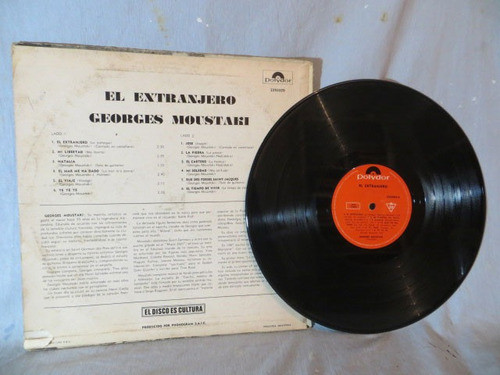 George Moustaki, El Extranjero Vinilo Lp 1