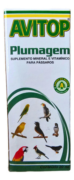 Avitop Plumagem  - Aarão - 20 Ml 0