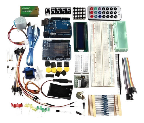 Uno Profesional R3 Starter Kit Para Servo Arduino Sensores 1 0