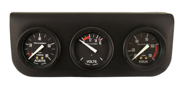 Tablero Tapizado De 3 Bocas - Diametro: 52mm 1