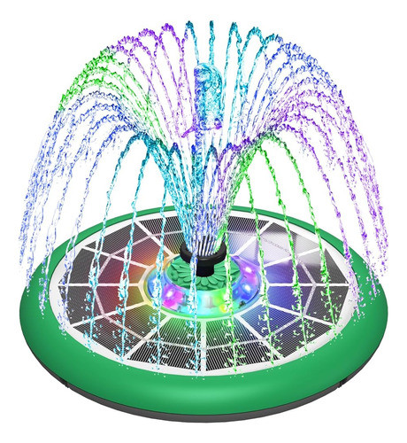 Fuente Solar Szmp Fuentes De Baño Para Pájaros De 5 W Con Lu 0