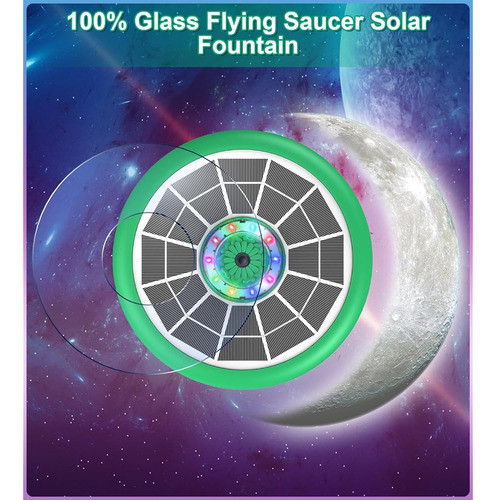 Fuente Solar Szmp Fuentes De Baño Para Pájaros De 5 W Con Lu 1