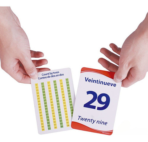 Juego Laminas Numeros 0 Al 100 Español Ingles Dactic 1