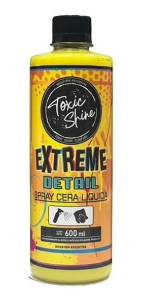 Extreme Detail Toxic Shine Quick Detailer 600cc 0