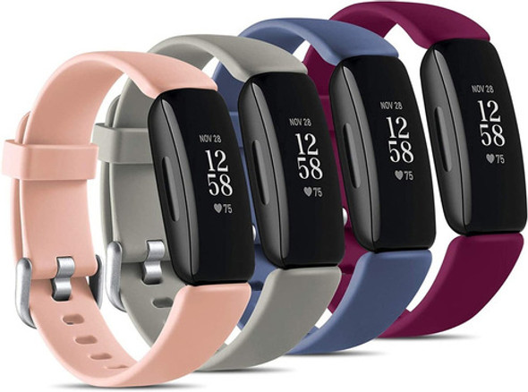 Mallas Compatibles Con Fitbit Inspire 2 (small) 4un 0