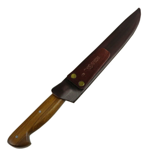 Faca Artesanal Churrasco Gaúcha Aço Inox 8  Personalizada 1