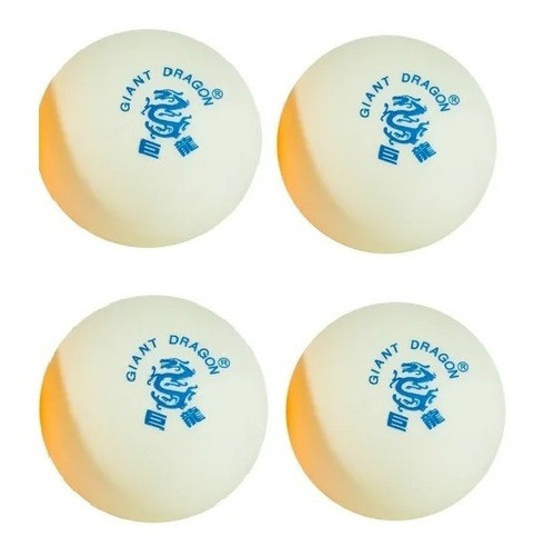 6 Pelotas De Ping Pong 3 Estrellas Giant Dragon Importadas 0