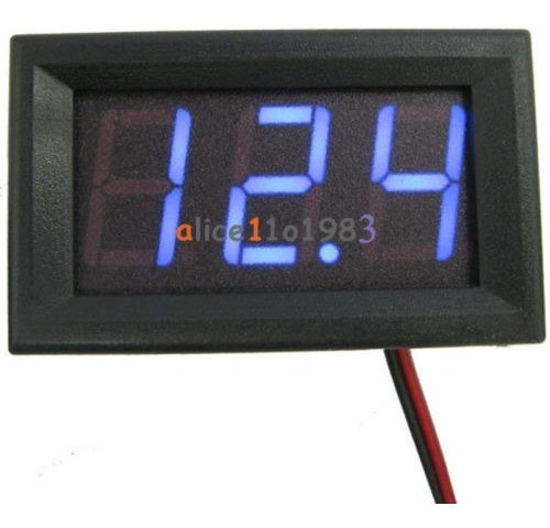 0,56  Dc5-30v Mini Voltímetro Led Panel Pantalla Digital Vol 0