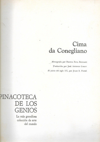 Cima Da Conegliano -  Pinacoteca De Los Genios - Arte 1