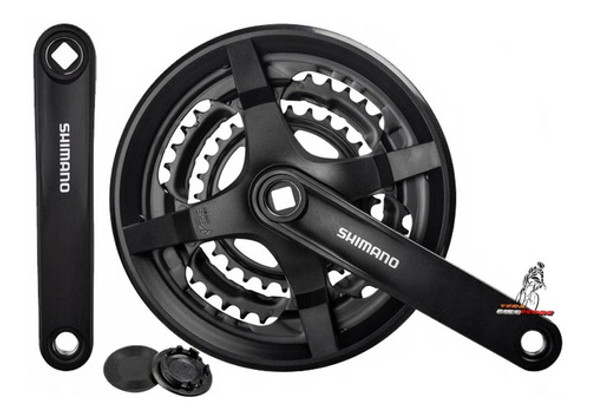 Shimano Tourney Fc Ty301 Plato Palanca 48t Bicicleta 6/7/8ve 0