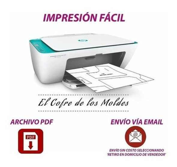 Molde  Short C/lazo,cintura Tras.c/elastico,5 Talles! 1