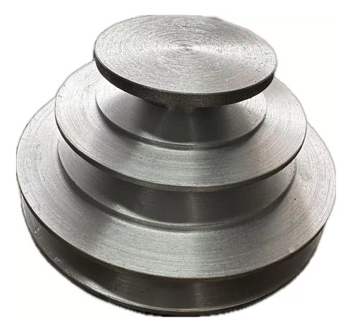 Polea Escalonada Alum. 4 Vel. 60-90-120 C/eje Mecaniz 0