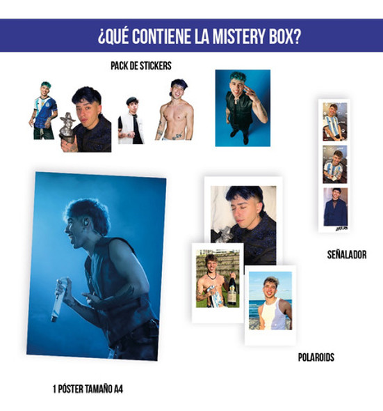 Box Luck Ra Cumbia Cuarteto - Poster Polaroid Y Stickers 1