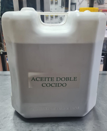 Aceite De Lino Para Madera Doble Cocido 10 Litros 1