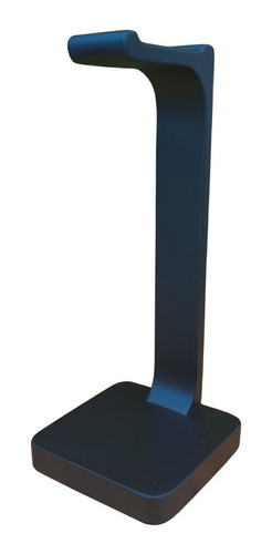 Suporte Preto Para Headset Fone De Ouvido Em Mdf 1