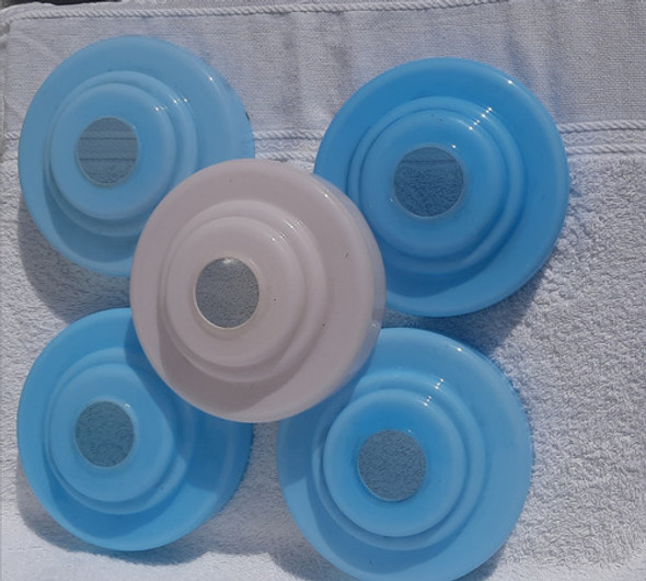 Tulipas Cristal Platillos Fanales Quinque Repuesto Araña 0