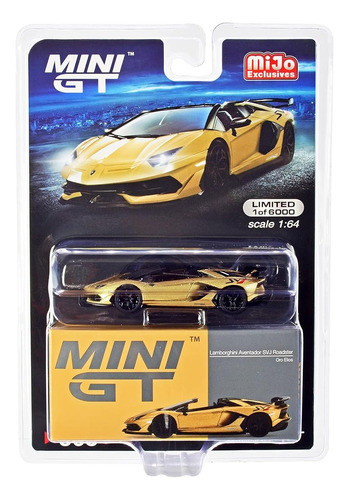 Miniaturas Truescale Lambo Svj Roadster Oro Elios Gold Metal 0
