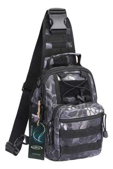 Mochila Tactica Para Exteriores G4free -negro Grain 0