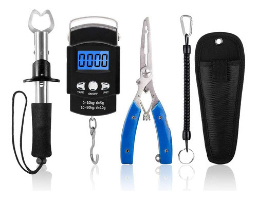 Kit Herramientas D/pesca Xblack Alicate+pinza+báscula 0