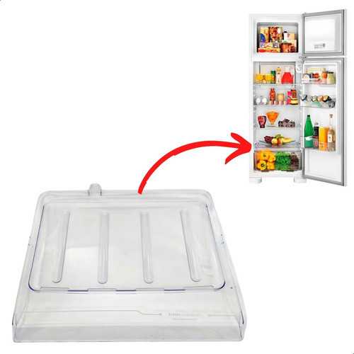 Tampa Da Gaveta De Legumes Geladeira Electrolux Df35x Df35a 1