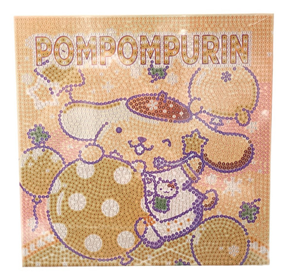 Kit De Pintura Strass Colores Pompompurin Sanrio 0 Kit De Pintura Strass Colores Pompompurin Sanrio 0