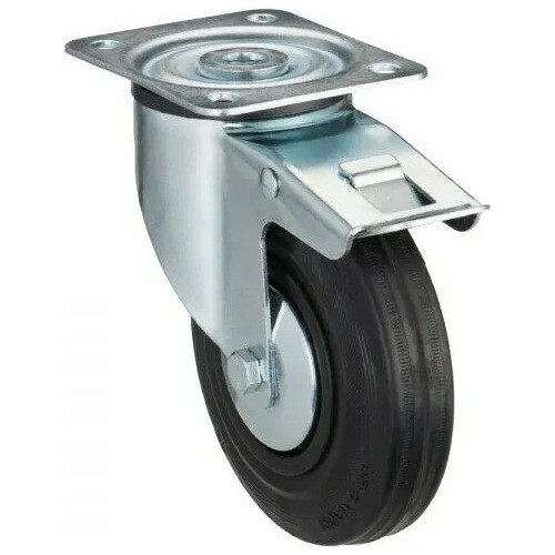 Rueda Giratoria De 160mm Con Freno 0