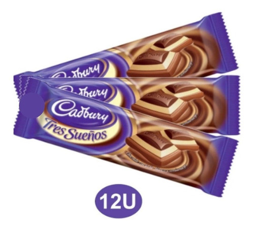 Cadbury Tres Sueños X24 Grms X12u *golosinas Del Sur* 0