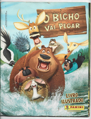 Álbum Figurinha O Bicho Vai Pegar - Completo - Panini - 2007 0