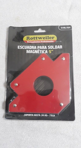 Escuadra Soporte Magnético 5 Pulgadas 34kg Soldar 1