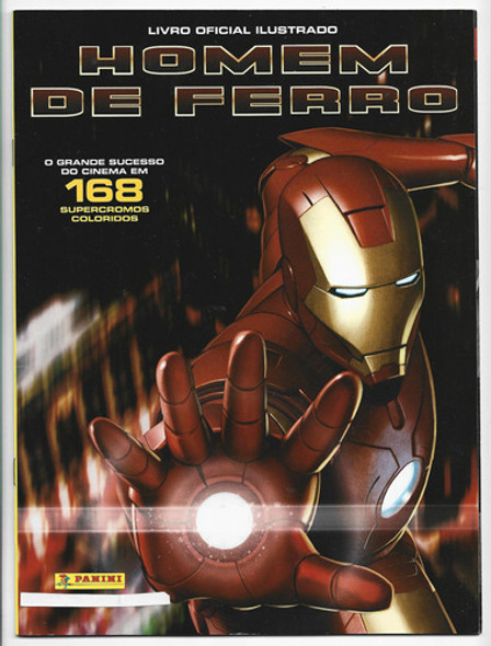 Álbum Figurinha - Homem De Ferro - Completo - P Colar - 2008 0