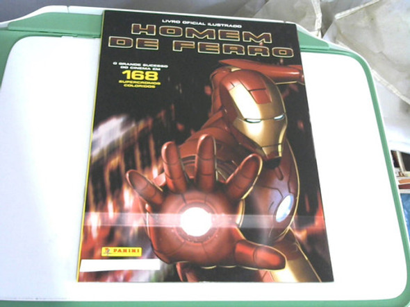 Álbum Figurinha - Homem De Ferro - Completo - P Colar - 2008 1