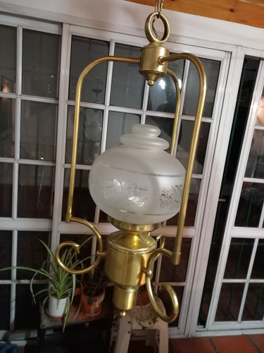 Lámpara  Colgante De Bronce 0