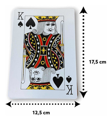 Cartas Jumbo Poker Trucos De Magia 1