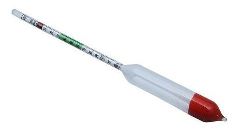 Densimetro Flutuante 1,000 A 1,100 + Proveta 250 Ml 1