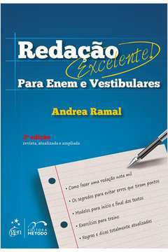 Redação Excelente! Para Enem E Vestibulares De Andrea Ram... 0