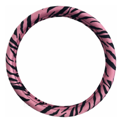 Cubre Volante P/auto- Cebra Fucsia De Mujer - 37/38cm 0