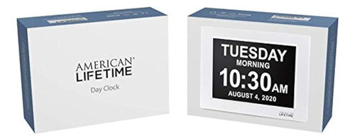 American Lifetime Newest Version Day Clock Reloj De Visión D 1