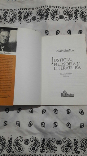 Justicia, Filosofía Y Literatura. 1