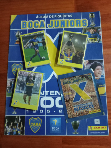 Boca Xentenario 2005. Album + 120 Figus +1 Sobre. Mira!!!! 0