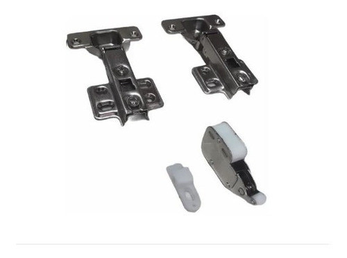 Bisagras Push Open Codo 9 + Reten Expulsor Green Way X 10u 1