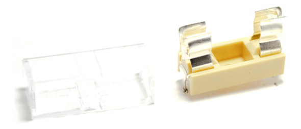 Portafusible Para 5x20mm Para Circuito Con Tapa Pack X2 1
